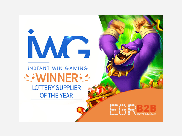 IWG Named Lottery Supplier of the Year at 2025 EGR B2B Awards